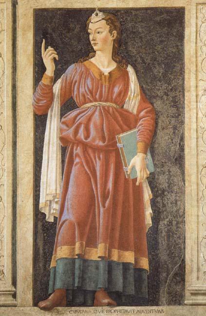 Andrea del Castagno The Cumaean Sibyl china oil painting image
